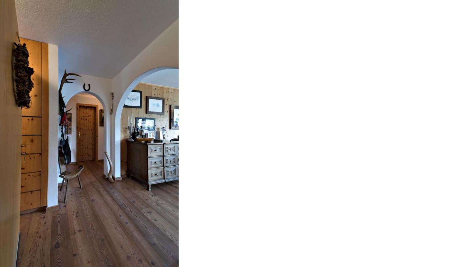 Chesa Flurigna - Zuoz Apartment Bagian luar foto